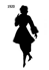 1920s Silhouette Black Silhouettes 1920 To 1930